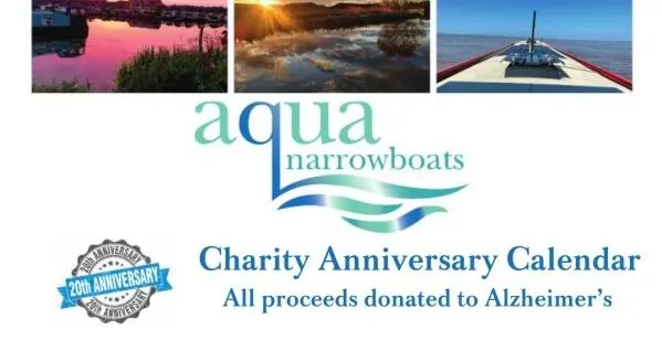 Our 2024 Charity Narrowboat Calendar is Ready