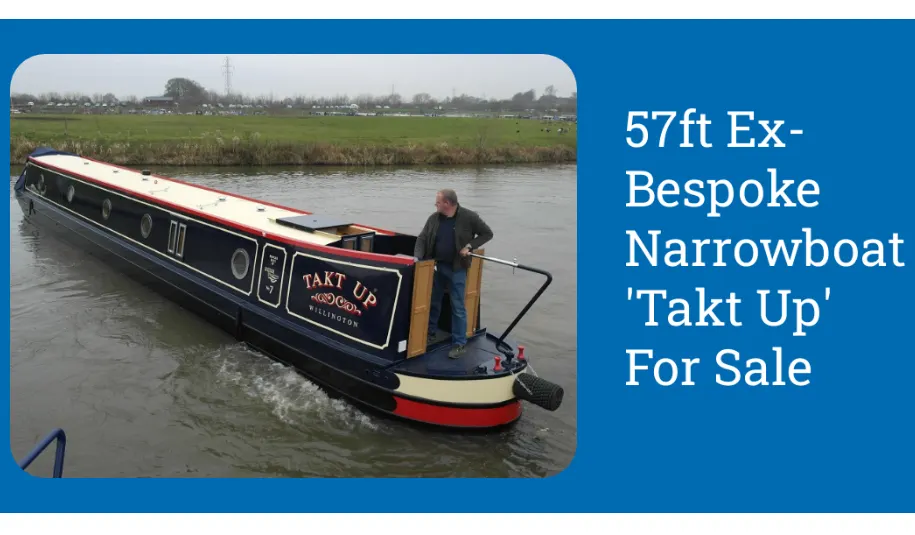 Bespoke narrowboat for sale