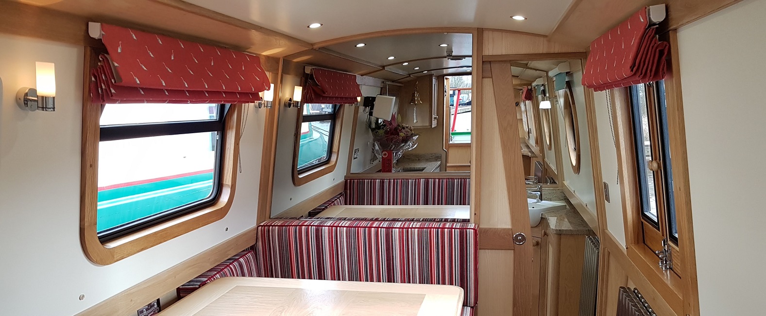 Bespoke narrowboat furnishings