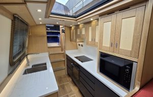 Bespoke Narrowboat Galley